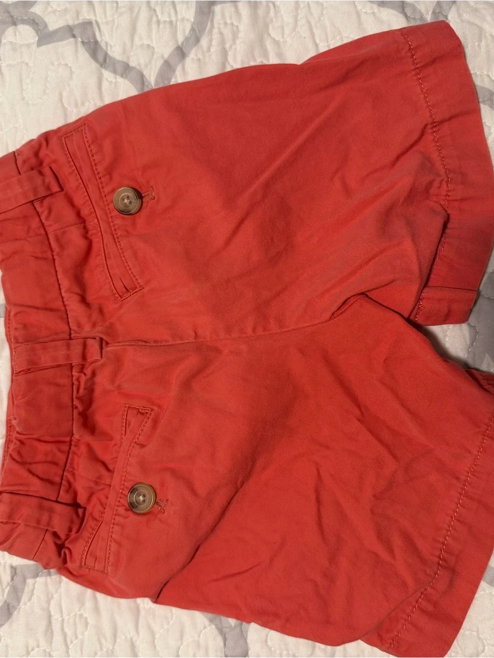 Vineyard Vines Coral Orange Toddler Shorts